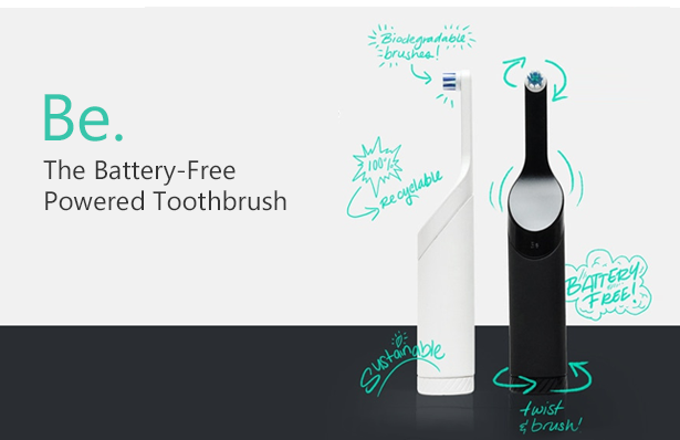 The First Battery-Free, Powered Toothbrush